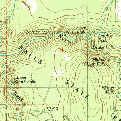 United States Geological Survey Drake Crossing, OR (1985, 24000-Scale) digital map