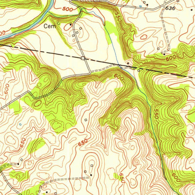 United States Geological Survey Drake, KY (1954, 24000-Scale) digital map