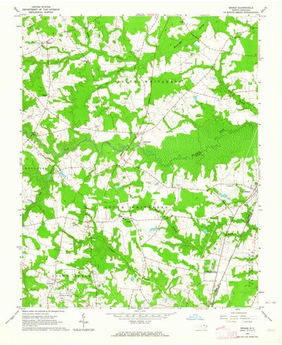 United States Geological Survey Drake, NC (1963, 24000-Scale) digital map