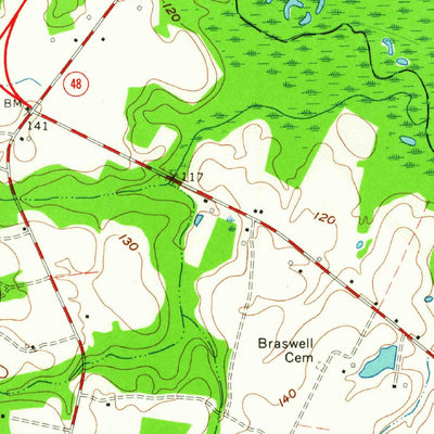 United States Geological Survey Drake, NC (1963, 24000-Scale) digital map