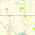 United States Geological Survey Drake, ND (1958, 24000-Scale) digital map