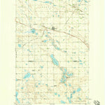 United States Geological Survey Drake, ND (1958, 62500-Scale) digital map