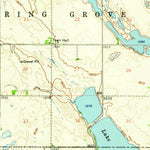 United States Geological Survey Drake, ND (1958, 62500-Scale) digital map