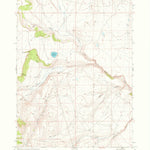 United States Geological Survey Drake Peak NE, OR (1968, 24000-Scale) digital map
