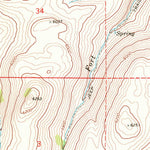United States Geological Survey Drake Peak NE, OR (1968, 24000-Scale) digital map