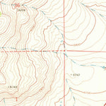United States Geological Survey Drake Peak, OR (1968, 24000-Scale) digital map