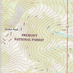 United States Geological Survey Drake Peak, OR (2020, 24000-Scale) digital map