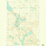 United States Geological Survey Drake SE, ND (1958, 24000-Scale) digital map