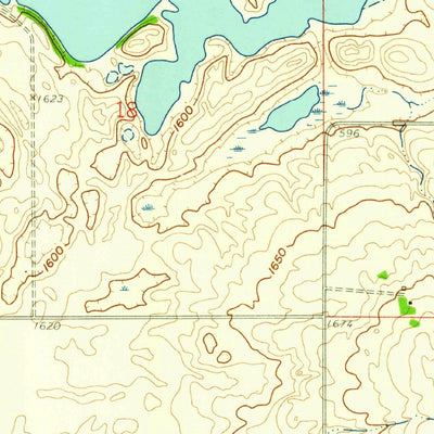 United States Geological Survey Drake SE, ND (1958, 24000-Scale) digital map