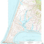 United States Geological Survey Drakes Bay, CA (1953, 24000-Scale) digital map