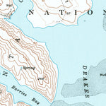 United States Geological Survey Drakes Bay, CA (1953, 24000-Scale) digital map
