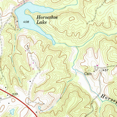 United States Geological Survey Drakes Branch, VA (1968, 24000-Scale) digital map
