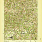 United States Geological Survey Draper, NC-VA (1944, 62500-Scale) digital map