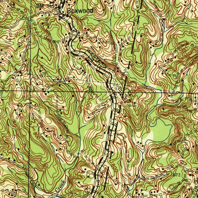 United States Geological Survey Draper, NC-VA (1944, 62500-Scale) digital map