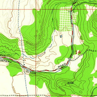United States Geological Survey Draper, UT (1952, 24000-Scale) digital map