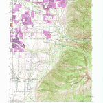 United States Geological Survey Draper, UT (1963, 24000-Scale) digital map