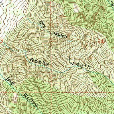 United States Geological Survey Draper, UT (1963, 24000-Scale) digital map