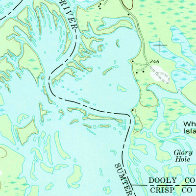 United States Geological Survey Drayton, GA (1972, 24000-Scale) digital map