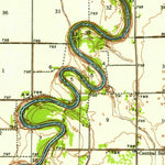 United States Geological Survey Drayton, ND-MN (1939, 62500-Scale) digital map