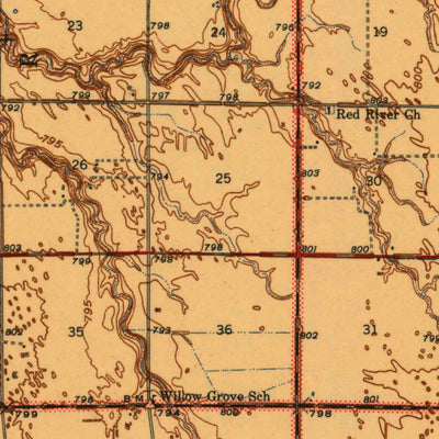 United States Geological Survey Drayton, ND-MN (1941, 62500-Scale) digital map
