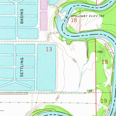 United States Geological Survey Drayton, ND-MN (1971, 24000-Scale) digital map