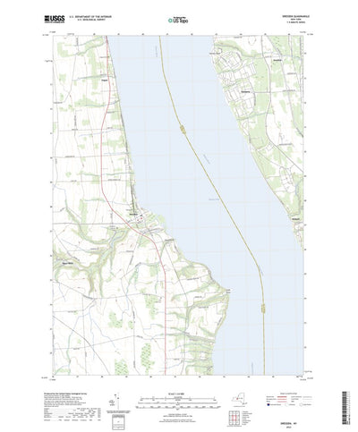 United States Geological Survey Dresden, NY (2023, 24000-Scale) digital map
