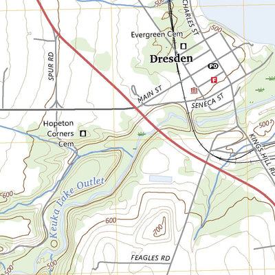 United States Geological Survey Dresden, NY (2023, 24000-Scale) digital map