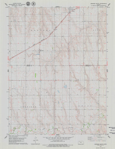 United States Geological Survey Dresden South, KS (1978, 24000-Scale) digital map