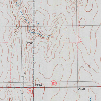 United States Geological Survey Dresden South, KS (1978, 24000-Scale) digital map