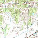 United States Geological Survey Dresden, TN (1952, 24000-Scale) digital map