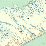 United States Geological Survey Dressing Point, TX (1952, 24000-Scale) digital map