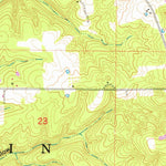 United States Geological Survey Drew, MO (1954, 24000-Scale) digital map