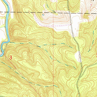 United States Geological Survey Drew, MO (1954, 24000-Scale) digital map