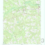 United States Geological Survey Drewryville, VA (1966, 24000-Scale) digital map