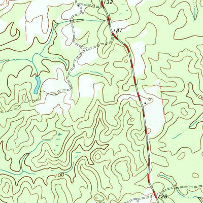 United States Geological Survey Drewryville, VA (1966, 24000-Scale) digital map