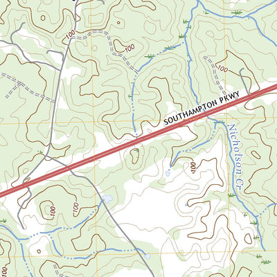 United States Geological Survey Drewryville, VA (2022, 24000-Scale) digital map