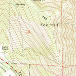 United States Geological Survey Drews Gap, OR (1964, 24000-Scale) digital map