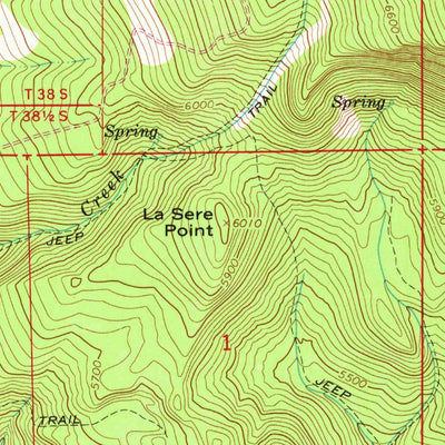 United States Geological Survey Drews Reservoir, OR (1964, 24000-Scale) digital map