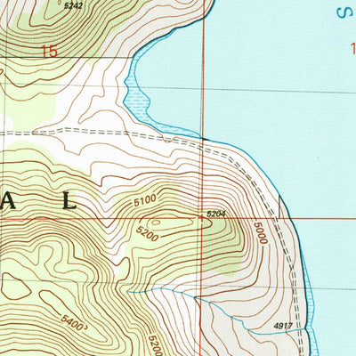 United States Geological Survey Drews Reservoir, OR (2004, 24000-Scale) digital map