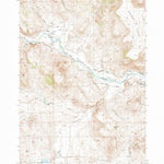 United States Geological Survey Drewsey, OR (1990, 24000-Scale) digital map