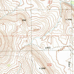United States Geological Survey Drewsey, OR (1990, 24000-Scale) digital map