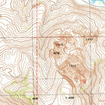 United States Geological Survey Drewsey, OR (1990, 24000-Scale) digital map