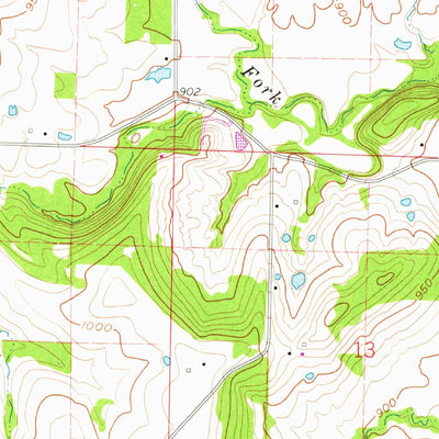 United States Geological Survey Drexel, MO-KS (1961, 24000-Scale) digital map