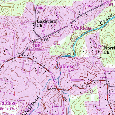 United States Geological Survey Drexel, NC (1993, 24000-Scale) digital map