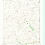 United States Geological Survey Dreyfoos, TX-OK (1972, 24000-Scale) digital map