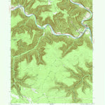 United States Geological Survey Driftwood, PA (1945, 24000-Scale) digital map