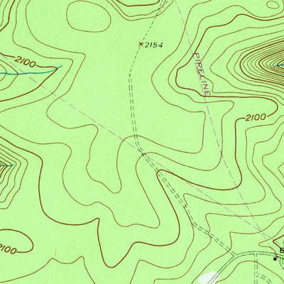 United States Geological Survey Driftwood, PA (1945, 24000-Scale) digital map