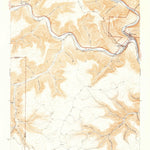 United States Geological Survey Driftwood, PA (1947, 24000-Scale) digital map