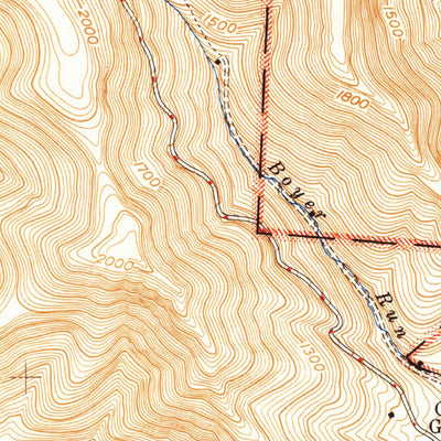 United States Geological Survey Driftwood, PA (1947, 24000-Scale) digital map