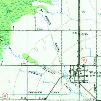 United States Geological Survey Driggs, ID-WY (1943, 62500-Scale) digital map